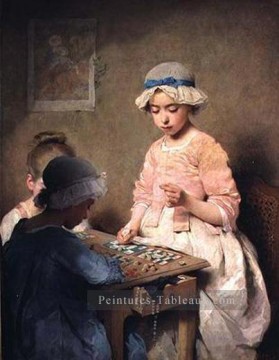  Joshua Peintre - le jeu de loto femmes Charles Joshua Chaplin